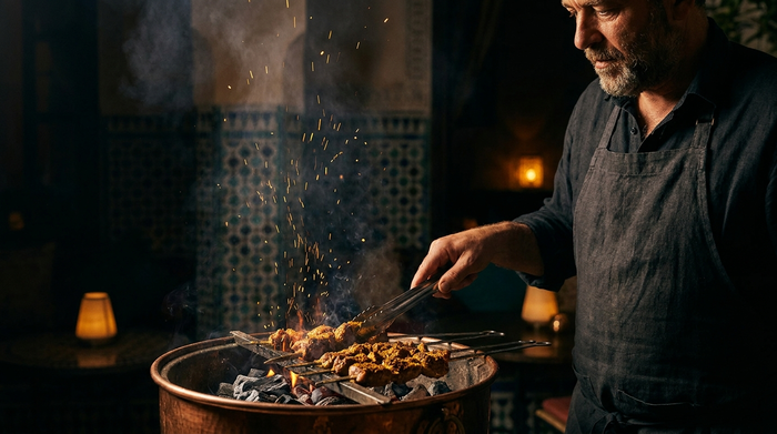 Churrasco a domicílio em Goiânia — experiência marroquina de luxo