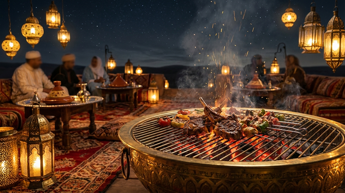 Churrasco a domicílio no Rio de Janeiro — experiência marroquina de luxo